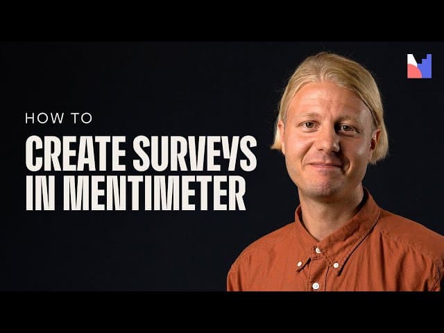 Thumbnail for video: How to Create a Survey in Minutes