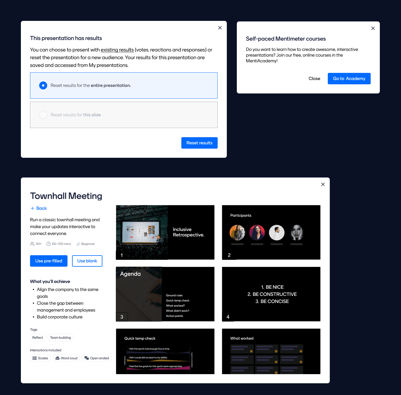 Modal-example