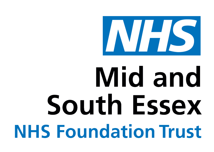 The logo for the Mid and South Essex NHS Foundation Trust