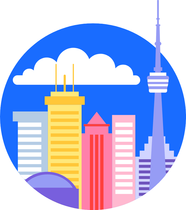 Toronto skyscrapers 