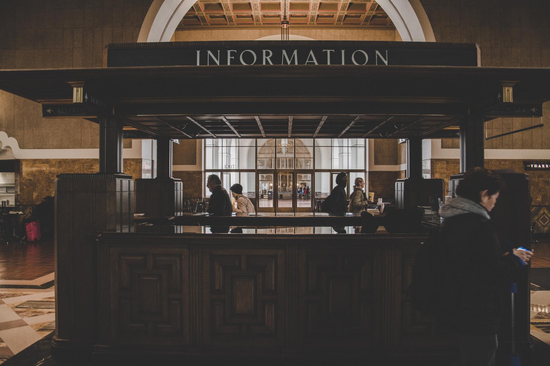 Information booth