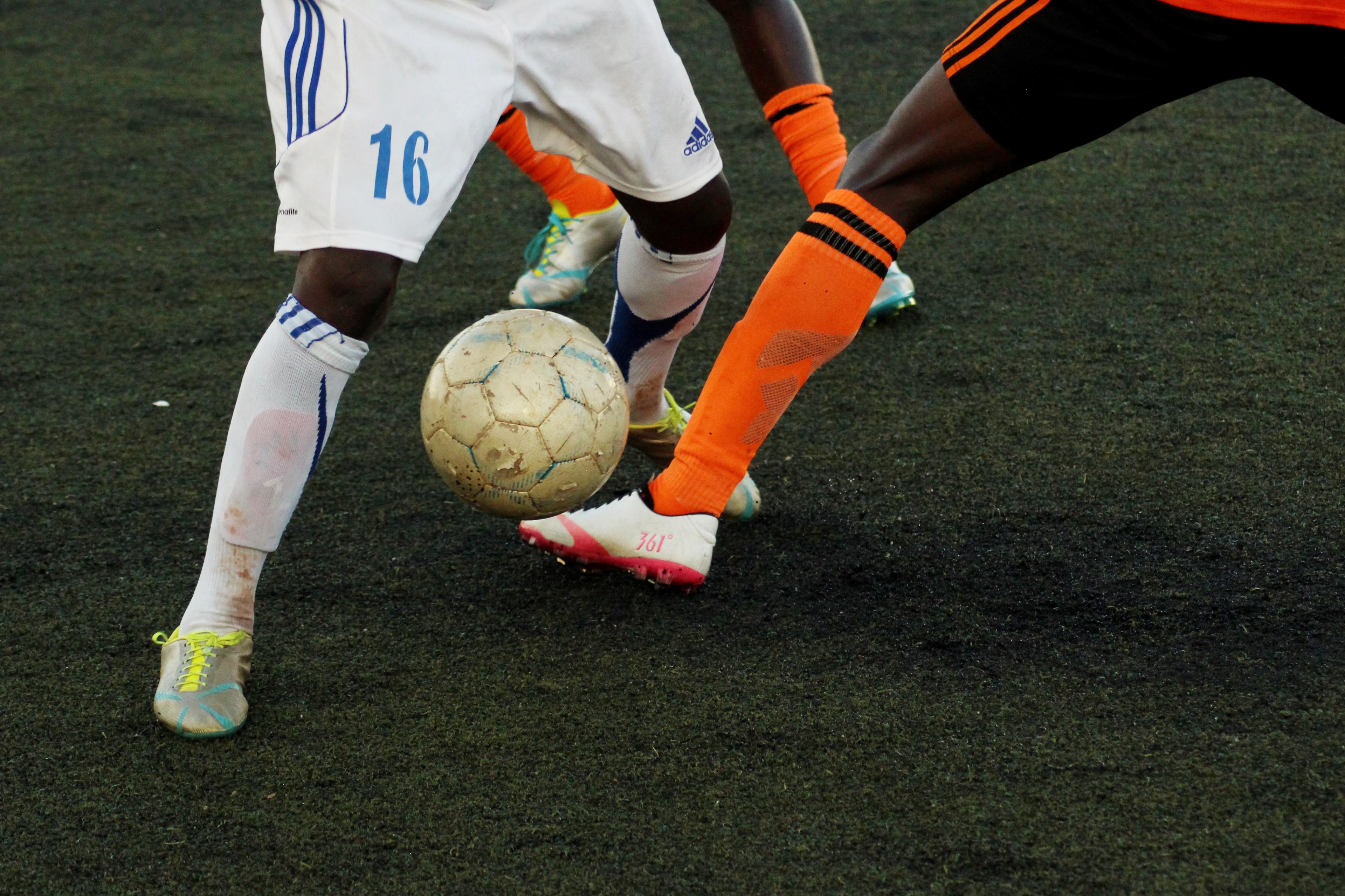Soccer players