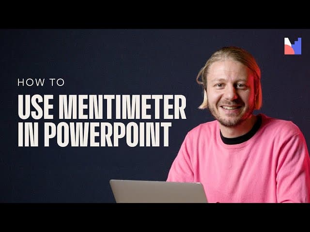 Thumbnail for video: How to use Powerpoint with Mentimeter